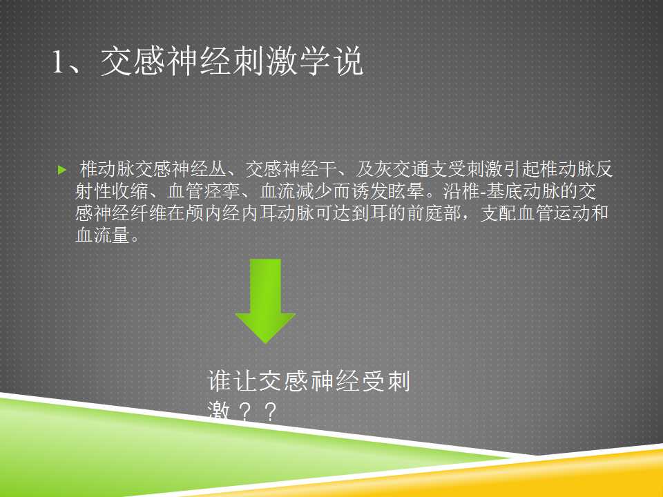 秦保和T型针刀整体松解术治疗颈性眩晕